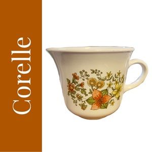 Vintage Corelle Corning Indian Summer Creamer Pitcher